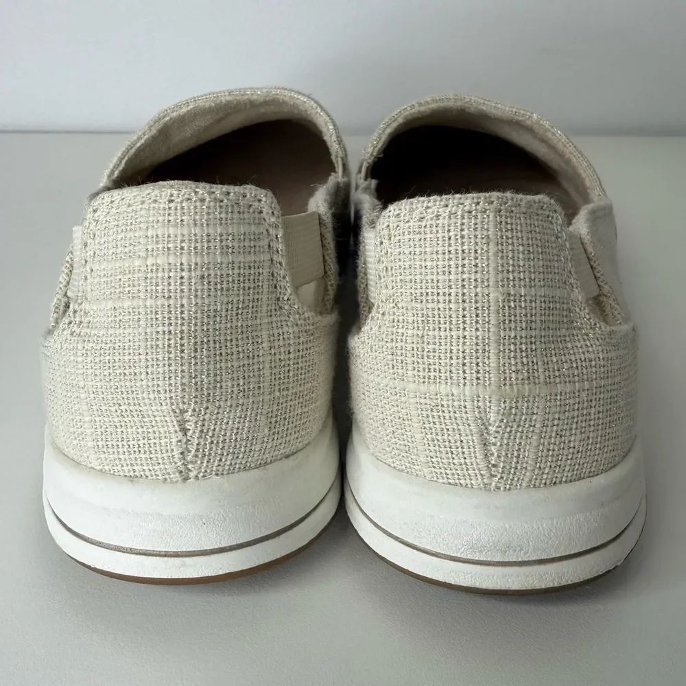 Clarks Cloudsteppers Breeze Step II Cream Natural Interest Women's Size 7 Wide